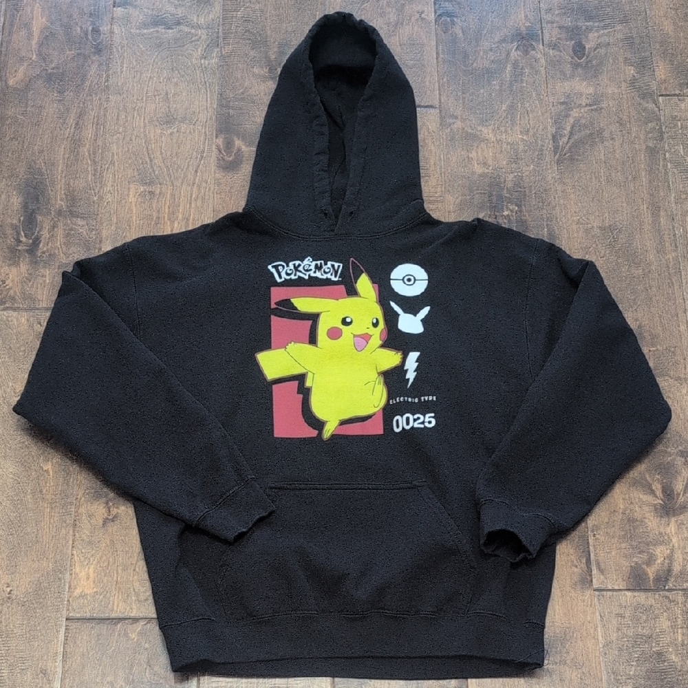 Pokémon Pikachu Black Hoodie